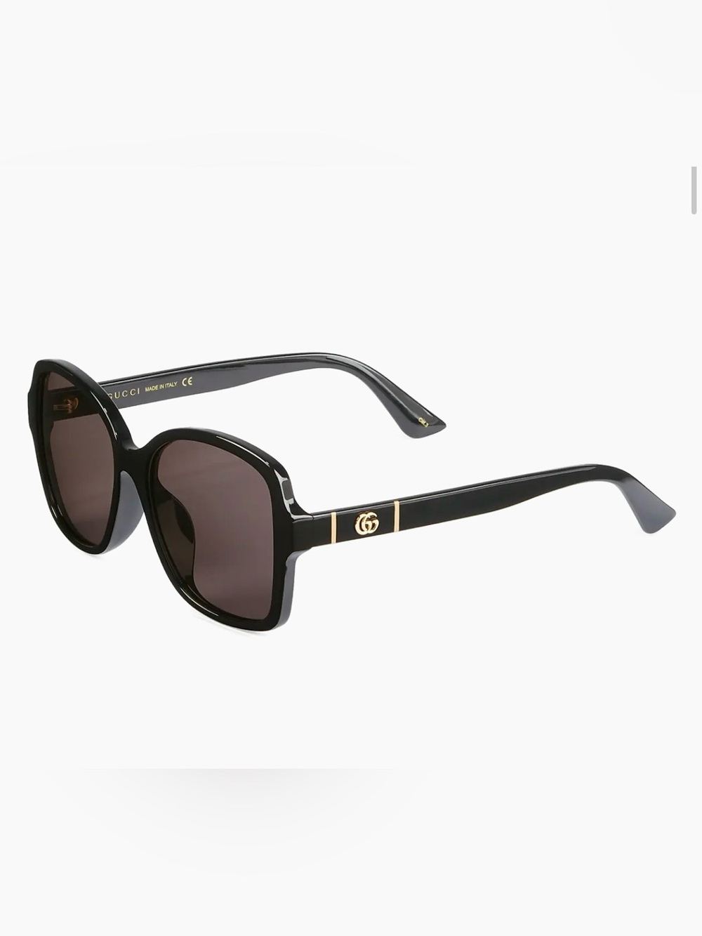Gucci GG0765SA Black Square Sunglasses